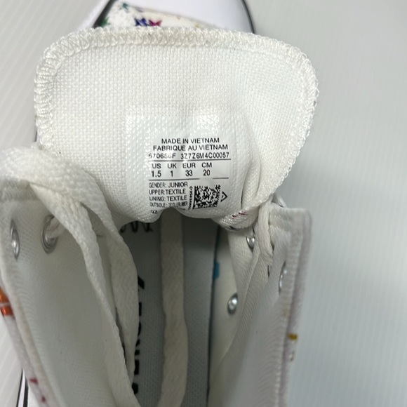 Kids' Star Pattern High-Top Sneakers. Phlf 2244 - Picture 7 of 7